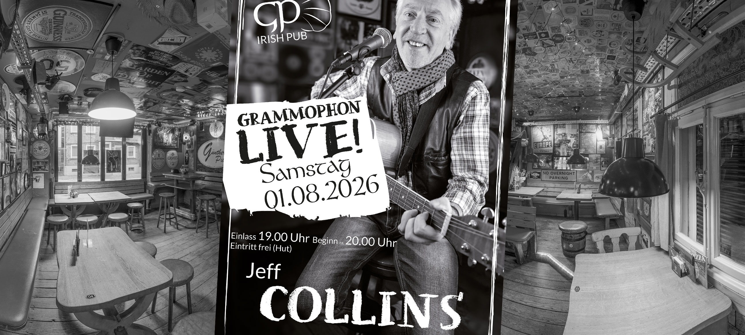 Jeff Collins live im Grammophon Jeff Collins live im Grammophon
