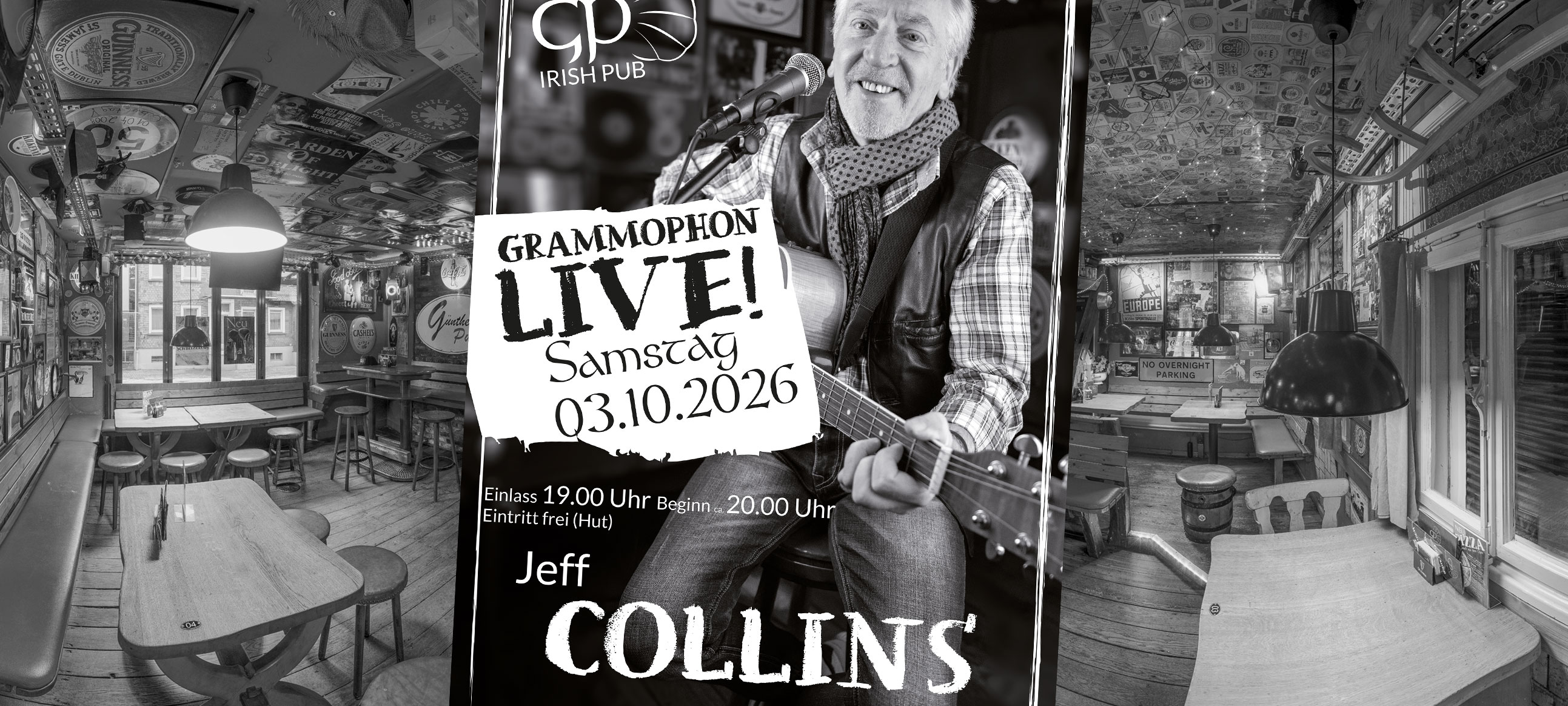 Jeff Collins live im Grammophon Jeff Collins live im Grammophon