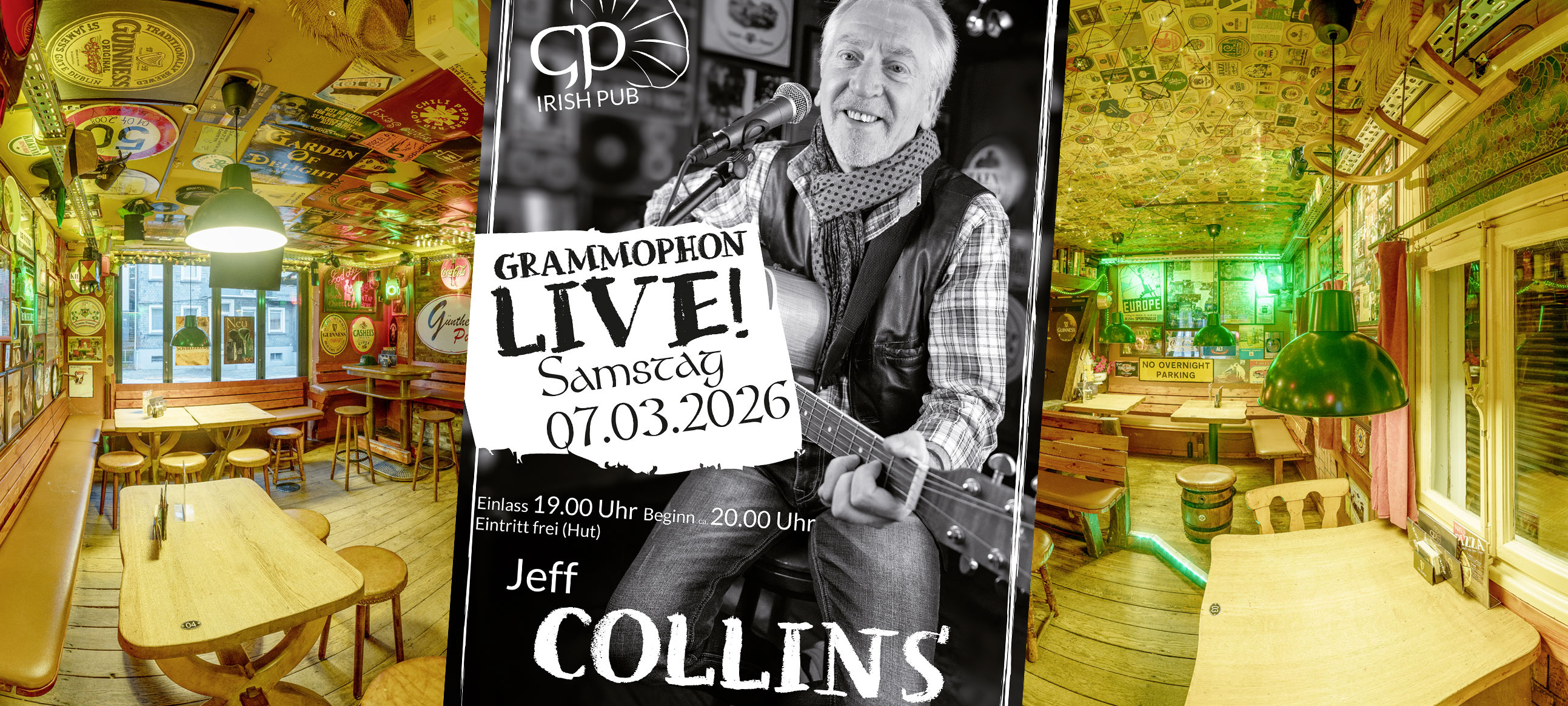 Jeff Collins live im Grammophon