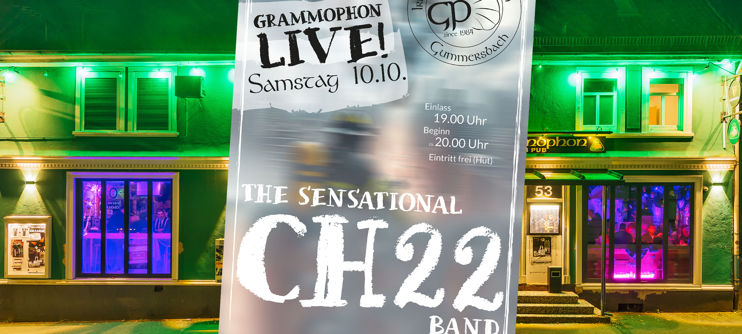 CH22 Band live im Grammophon