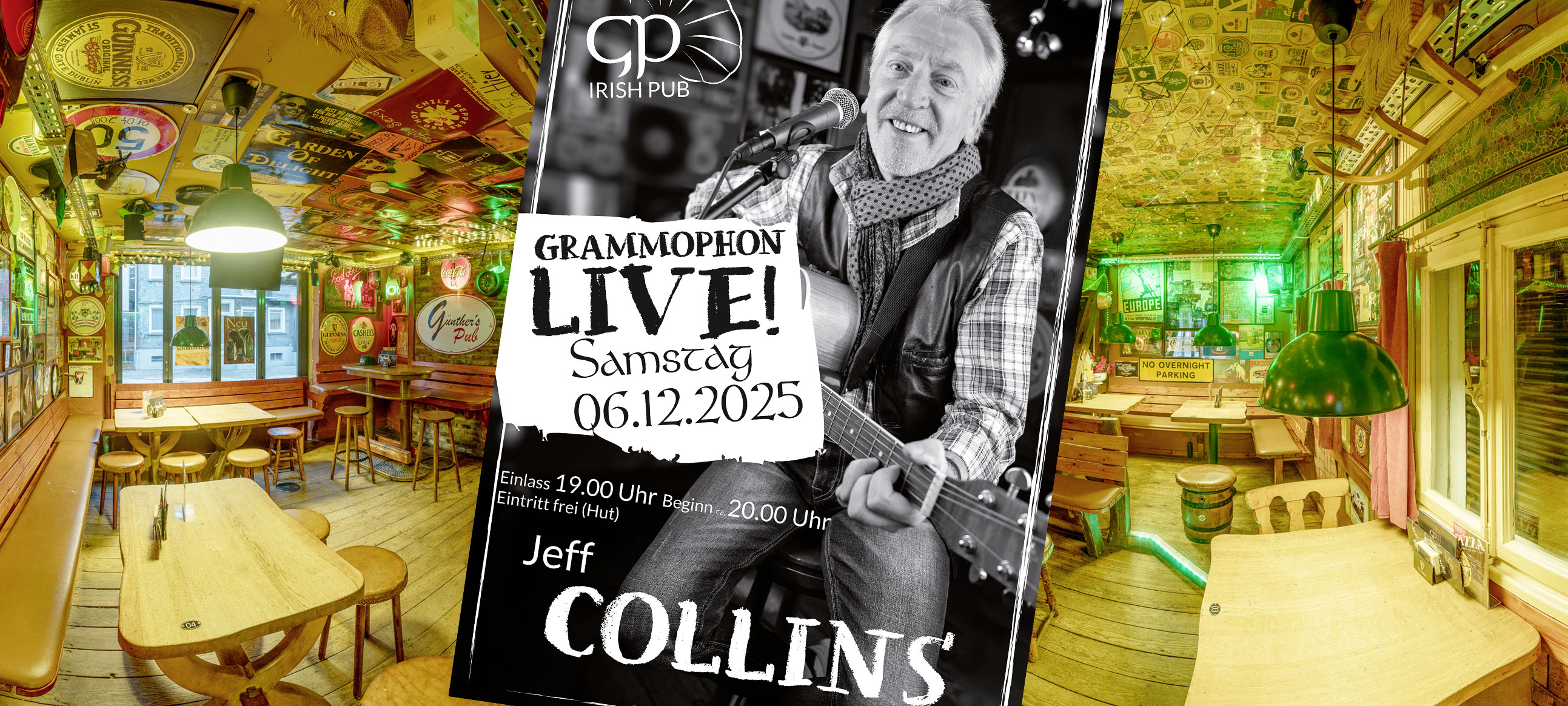 Jeff Collins live im Grammophon