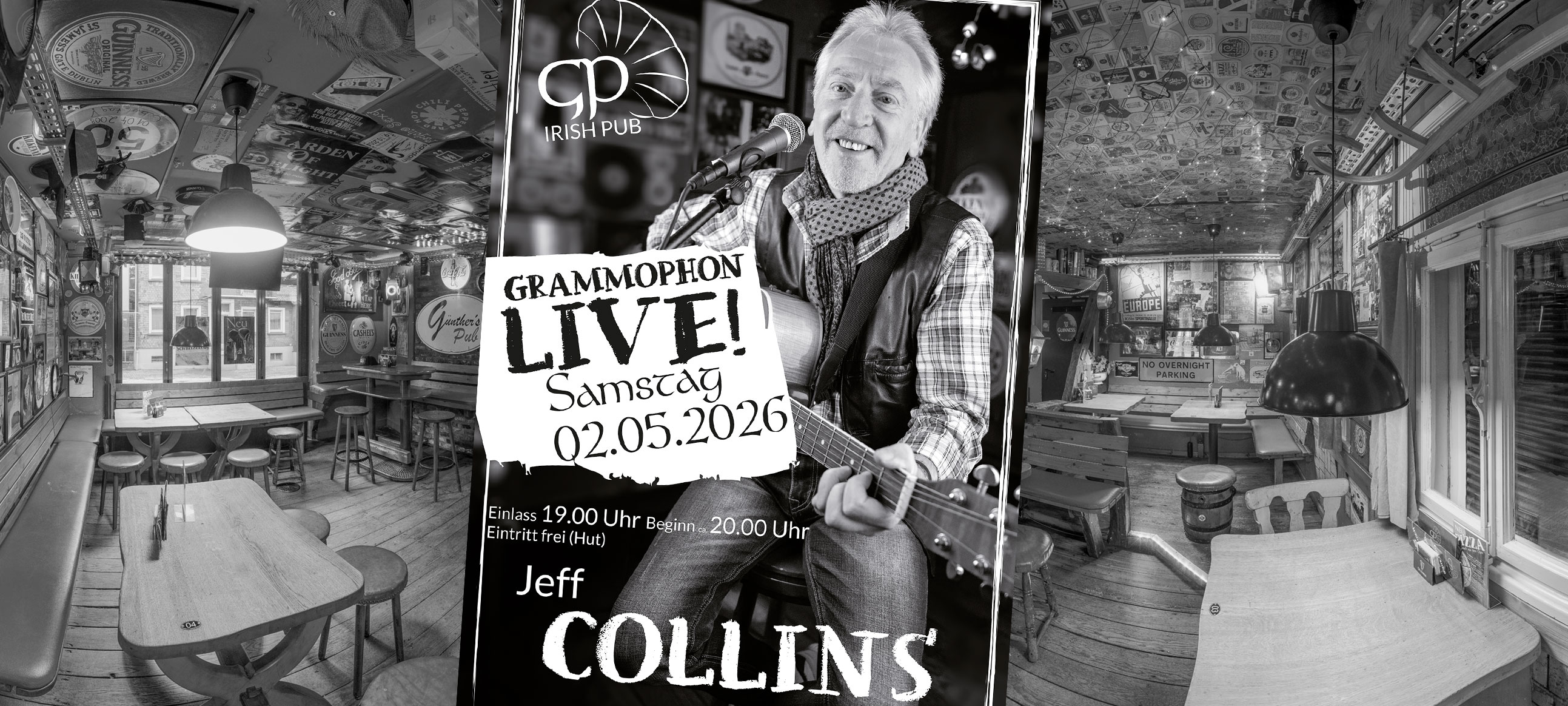 Jeff Collins live im Grammophon Jeff Collins live im Grammophon