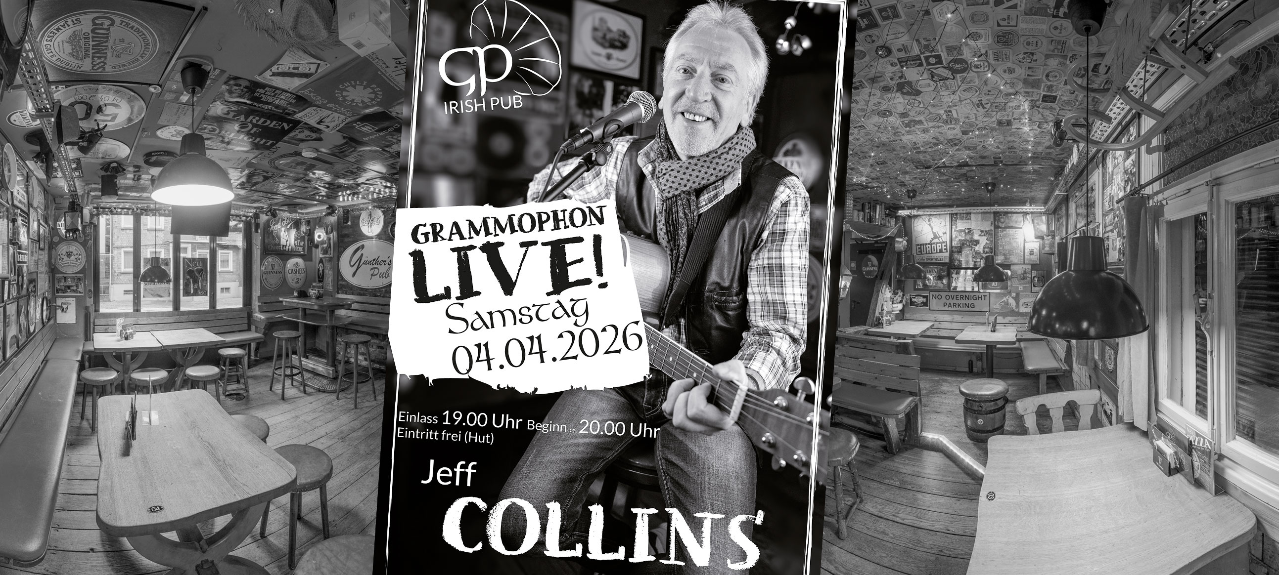 Jeff Collins live im Grammophon