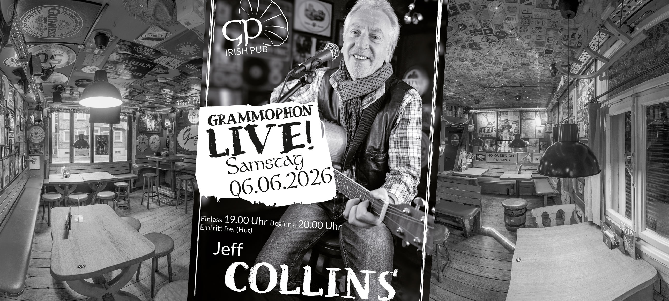 Jeff Collins live im Grammophon