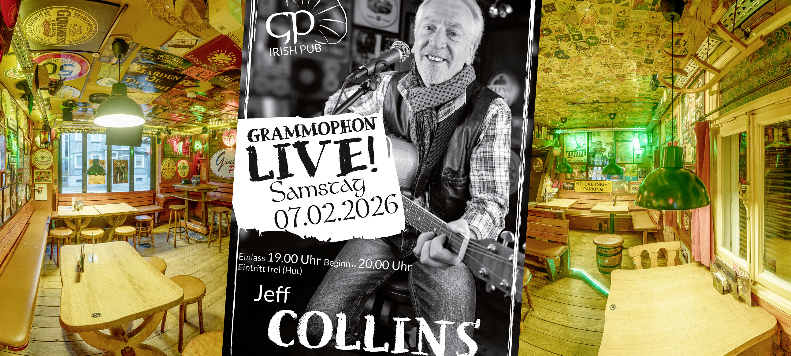 Jeff Collins live im Grammophon